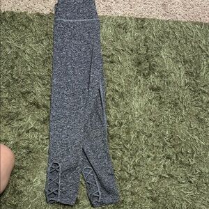 Peace Love World Gray Leggings